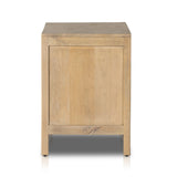 Featuring Sydney Large Nightstand - Natural Mango by Four Hands at Amethyst Home. Natural mango frames inset woven cane, for a light, textural look with organic allure. Three spacious drawers provide plenty of closed storage. Amethyst Home provides interior design, new home construction design consulting, vintage area rugs, and lighting in the Des Moines m. Amethyst Home provides interior design, new home construction design consulting, vintage area rugs, and lighting in the Washington metro area.