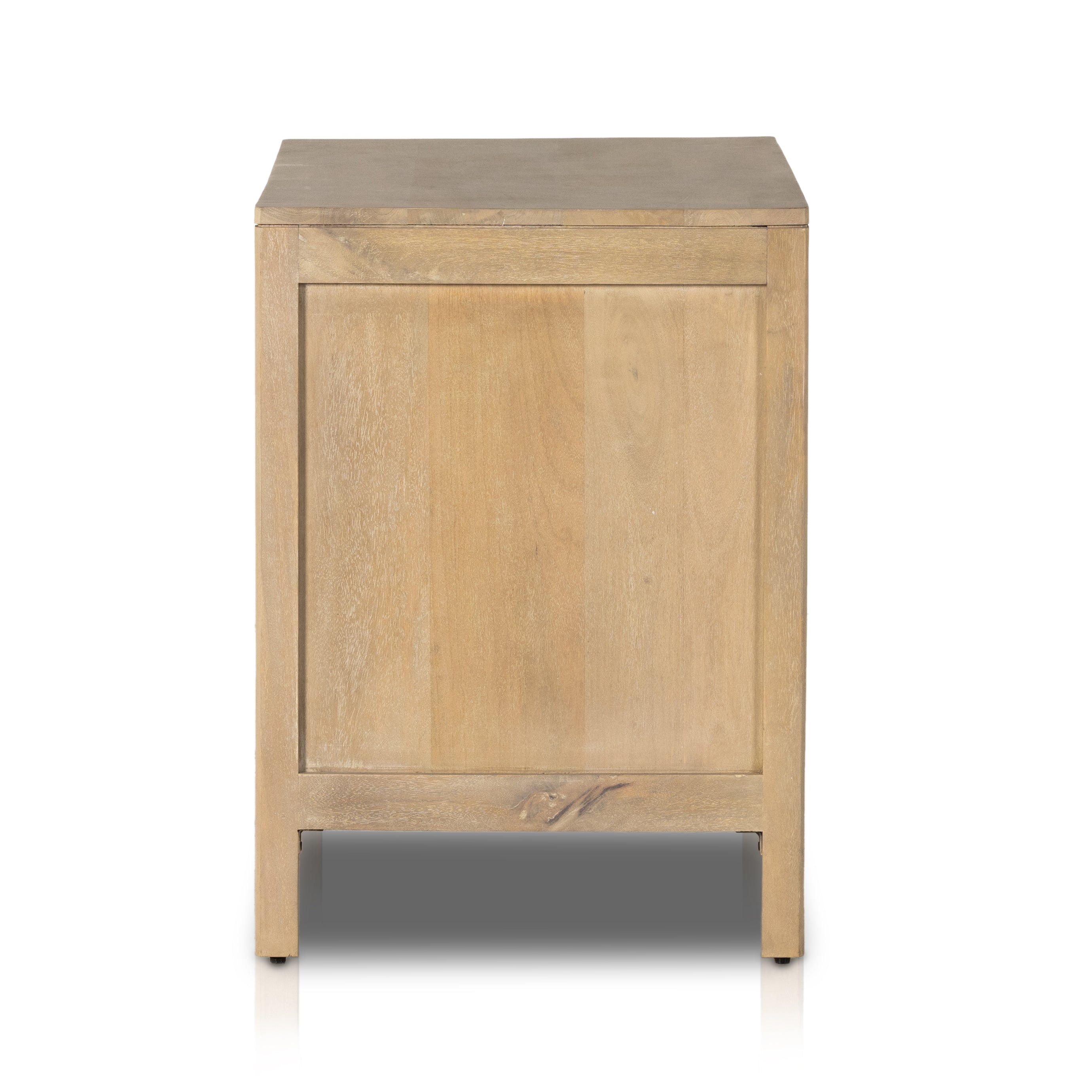 Featuring Sydney Large Nightstand - Natural Mango by Four Hands at Amethyst Home. Natural mango frames inset woven cane, for a light, textural look with organic allure. Three spacious drawers provide plenty of closed storage. Amethyst Home provides interior design, new home construction design consulting, vintage area rugs, and lighting in the Des Moines m. Amethyst Home provides interior design, new home construction design consulting, vintage area rugs, and lighting in the Washington metro area.