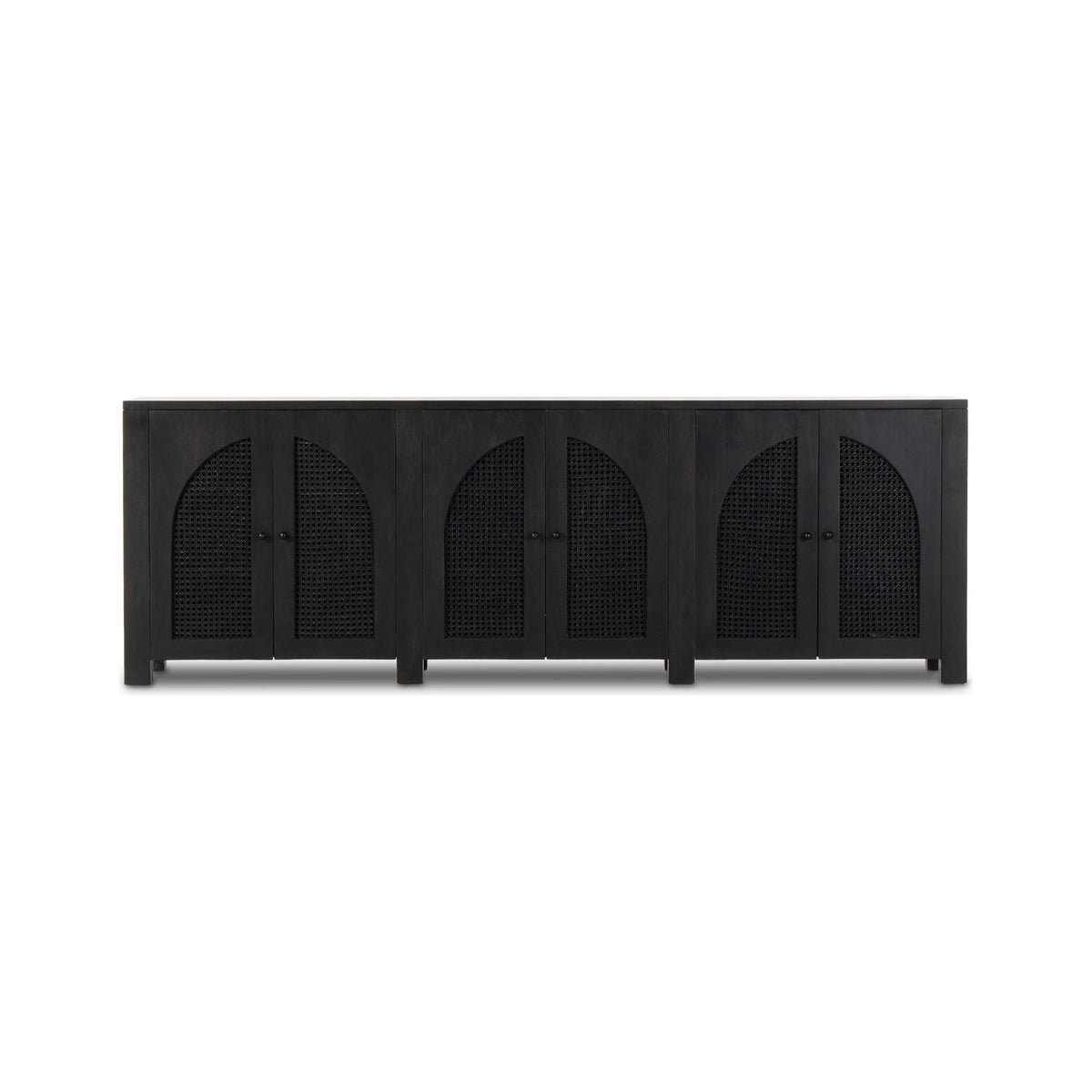 Buffet 6 portes Tilda Black Wash Mango | expédition le 24/03/2024