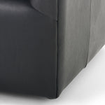 Featuring Topanga Heirloom Black Swivel Chair by Four Hands at Amethyst Home. Angled arms and a single pillow create a laid-back look, with a 360-degree swivel for ease in your office or living room.Sourced from one of the oldest family-owned tanneries in Italyâs Bassano del Grappa, our top-grain heirloom leather covering is salvaged and processed from upcycled hides featuring an. Amethyst Home provides interior design, new construction, custom furniture, and area rugs in the Nashville metro area.