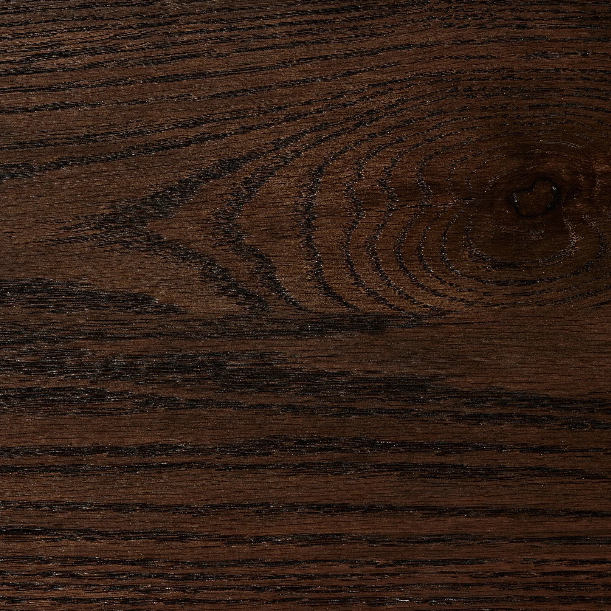 Straight planks of solid umber oak and veneer encase this spacious dresser for an understated modern look. Deep wood grain adds natural character.Collection: Hamilto Amethyst Home provides interior design, new home construction design consulting, vintage area rugs, and lighting in the San Diego metro area.