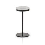Featuring Vinia Light Blue Cast Glass End Table by Four Hands at Amethyst Home. A slim-profile end table pairs a simple iron base with an oval tabletop of hand-cast recycled glass in a soft, smoky blue.
Collection: MarlowColors: Light Blue Cast Glass ,Iron Matte BlackMaterials: Cast Glass ,IronOverall Dimensions: 12.75"W x 8.25"L x 17"H Weight: 17.85 lbs. Amethyst Home provides interior design, new construction, custom furniture, and area rugs in the Dallas metro area.