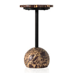 Featuring Viola Accent Table - Merlot Marble by Four Hands at Amethyst Home. The Viola Merlot Marble Accent Table is a stylish and practical accessory for any living room. The marble tabletop and sturdy steel frame ensures durability, while the contemporary design will make a great addition to any décor. Enjoy the natural beauty of the marble table top as it enhances any space.
Colle. Amethyst Home provides interior design, new construction, custom furniture, and area rugs in the Miami metro area.