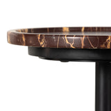 Featuring Viola Accent Table - Merlot Marble by Four Hands at Amethyst Home. The Viola Merlot Marble Accent Table is a stylish and practical accessory for any living room. The marble tabletop and sturdy steel frame ensures durability, while the contemporary design will make a great addition to any décor. Enjoy the natural beauty of the marble table top as it enhances any space.
Co. Amethyst Home provides interior design, new construction, custom furniture, and area rugs in the Portland metro area.