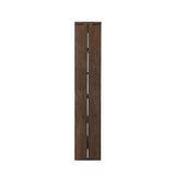 This minimal-inspired bookcase is crafted from a mix of solid oak and worn oak veneer. Featuring glass-front doors and spacious shelves for storage and display.Collection: Bennet Amethyst Home provides interior design, new home construction design consulting, vintage area rugs, and lighting in the Park City metro area.