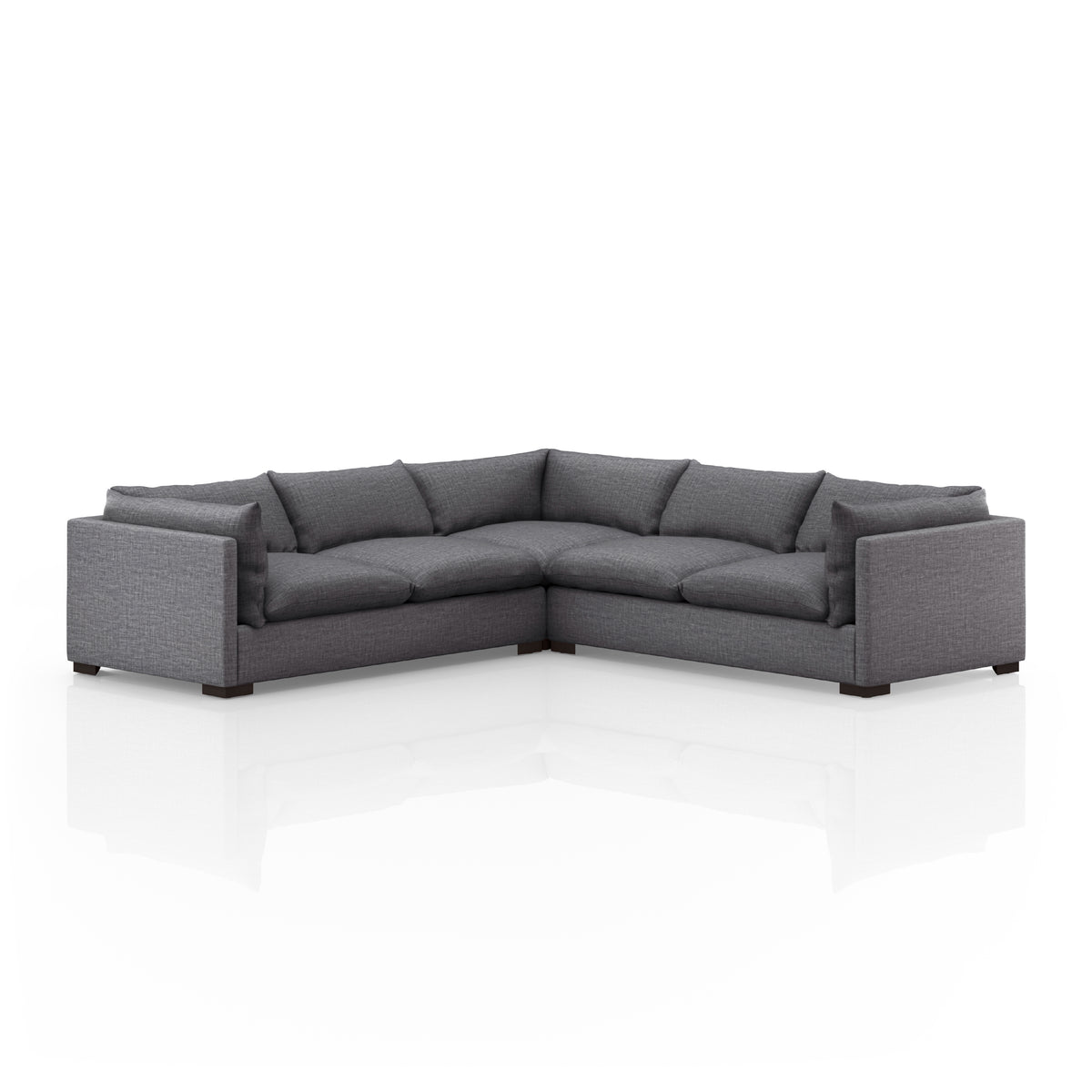 Westwood Bennett Charbon Sectionnel 3 pièces | prêt pour l'expédition!