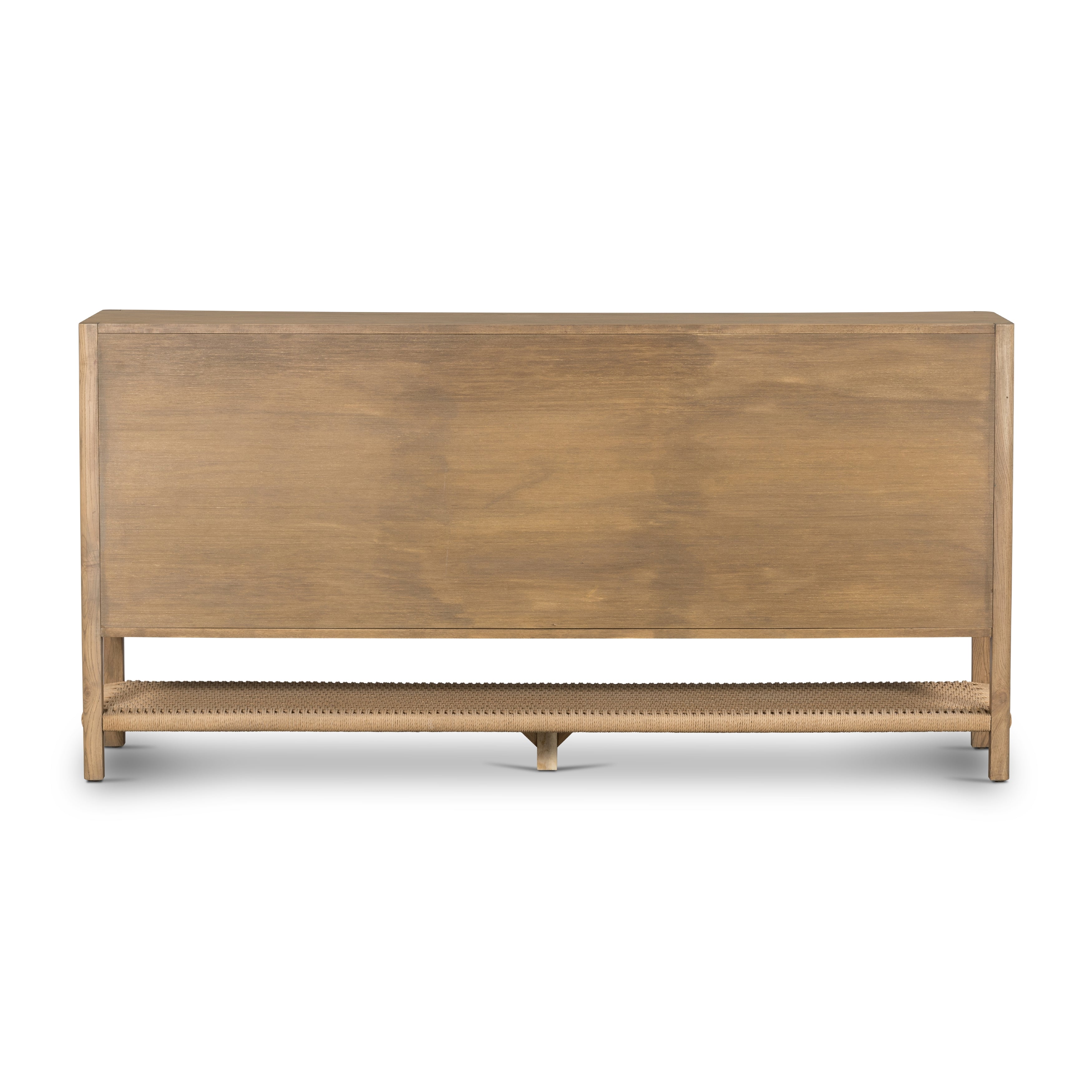 Featuring Zuma Dune Ash 6 Drawer Dresser by Four Hands at Amethyst Home. Simple yet refined, the Zuma Dune Ash 6 Drawer Dresser is a danish design-influenced dresser that is made from solid ash, with iron hardware finished in a sleek gunmetal. Stretcher-style shelving made from woven paper cord serves up a textural finishing touch. Six spacious drawers bring generous storage space to the . Amethyst Home provides interior design services, furniture, rugs, and lighting in the Kansas City metro area.