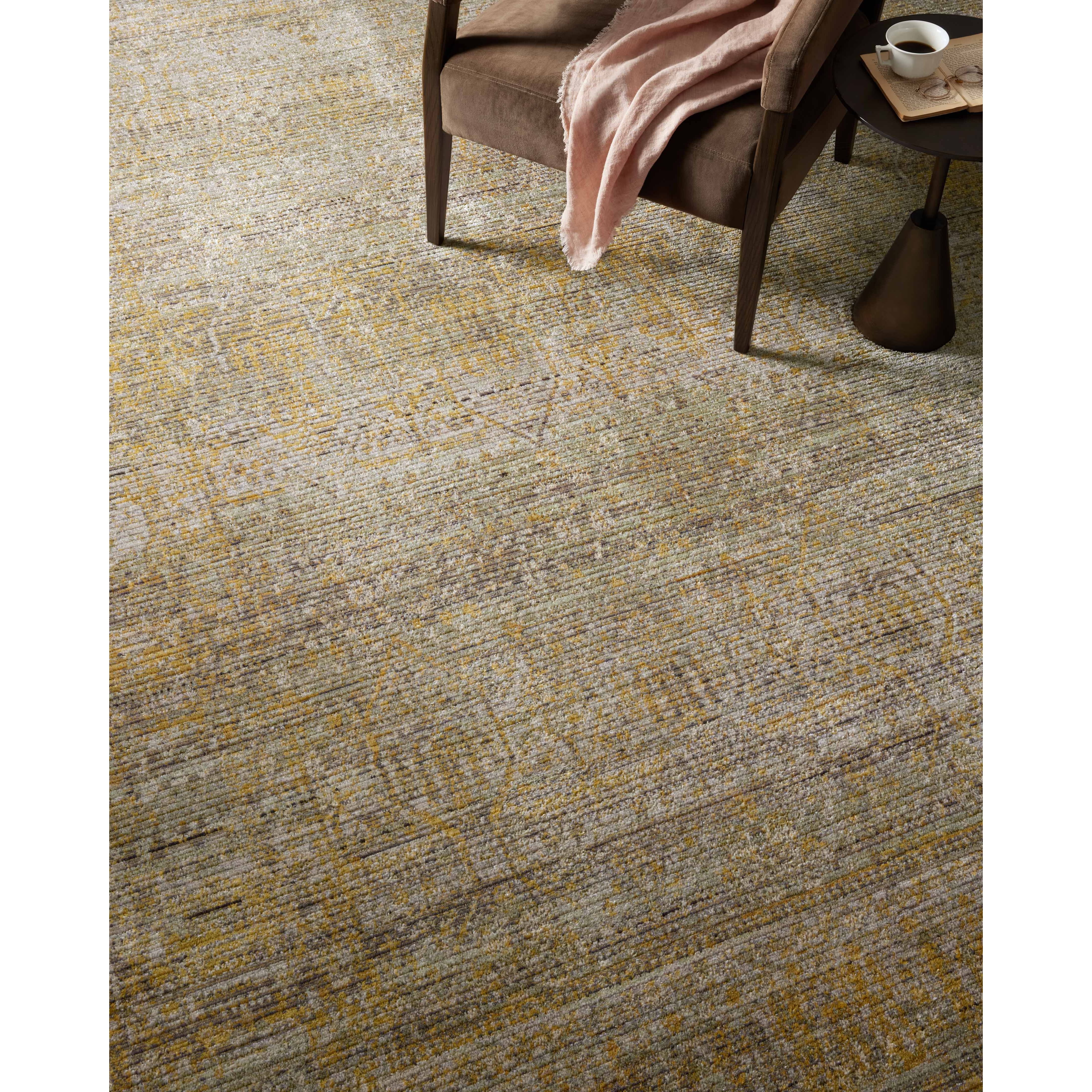 Featuring Jean Stoffer x Loloi Bradbury Dove / Gold Rug by Loloi at Amethyst Home. The Bradbury Dove / Gold Rug has small-scale motifs that, combined with the rug’s vibrant and varying colors, create eye-catching dimension in the room. Bradbury echoes the look of traditional rugs but comes alive in fresh, modern palettes that balance energetic bright tones with softer, distresse. Amethyst Home provides interior design, new construction, custom furniture, and area rugs in the Alpharetta metro area.