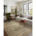 Featuring Jean Stoffer x Loloi Bradbury Dove / Gold Rug by Loloi at Amethyst Home. The Bradbury Dove / Gold Rug has small-scale motifs that, combined with the rug’s vibrant and varying colors, create eye-catching dimension in the room. Bradbury echoes the look of traditional rugs but comes alive in fresh, modern palettes that balance energetic bright tones with softer, distressed on. Amethyst Home provides interior design, new construction, custom furniture, and area rugs in the Boston metro area.