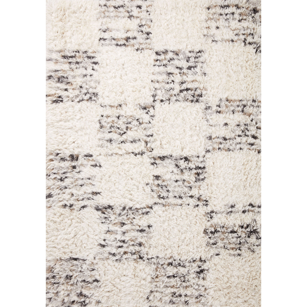 Tapis Angela Rose x Loloi Amira ivoire/granit