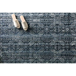 Featuring Idris Ink Hand-Knotted Rug by Loloi at Amethyst Home. The Idris Ink area rug from Loloi is meticulously hand-knotted of viscose and wool. You will love this rug because the rug is:

Perfect for entryways, living rooms, and bedrooms
Easy to clean and maintain
Gorgeous with the intricate pattern and patina
Warms up any room with the high / low .  Amethyst Home provides interior design, new home construction design consulting, vintage area rugs, and lighting in the Winter Garden metro area.
