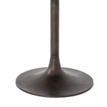 Featuring Simone Bistro Table - Antique Rust by Four Hands at Amethyst Home. Classic tulip shaping in textural cast-aluminum makes for a modern Simone Antique Rust Bistro Table. Finished in antique rust to bring out alluring highs and lows.
Overall Dimensions: 42"W x 42"L x 31"HColors: Antique RustMaterials: AluminumWeight: 74.96 lbVolume: 14.06 cu ftClea.  Amethyst Home provides interior design, new home construction design consulting, vintage area rugs, and lighting in the Washington metro area.