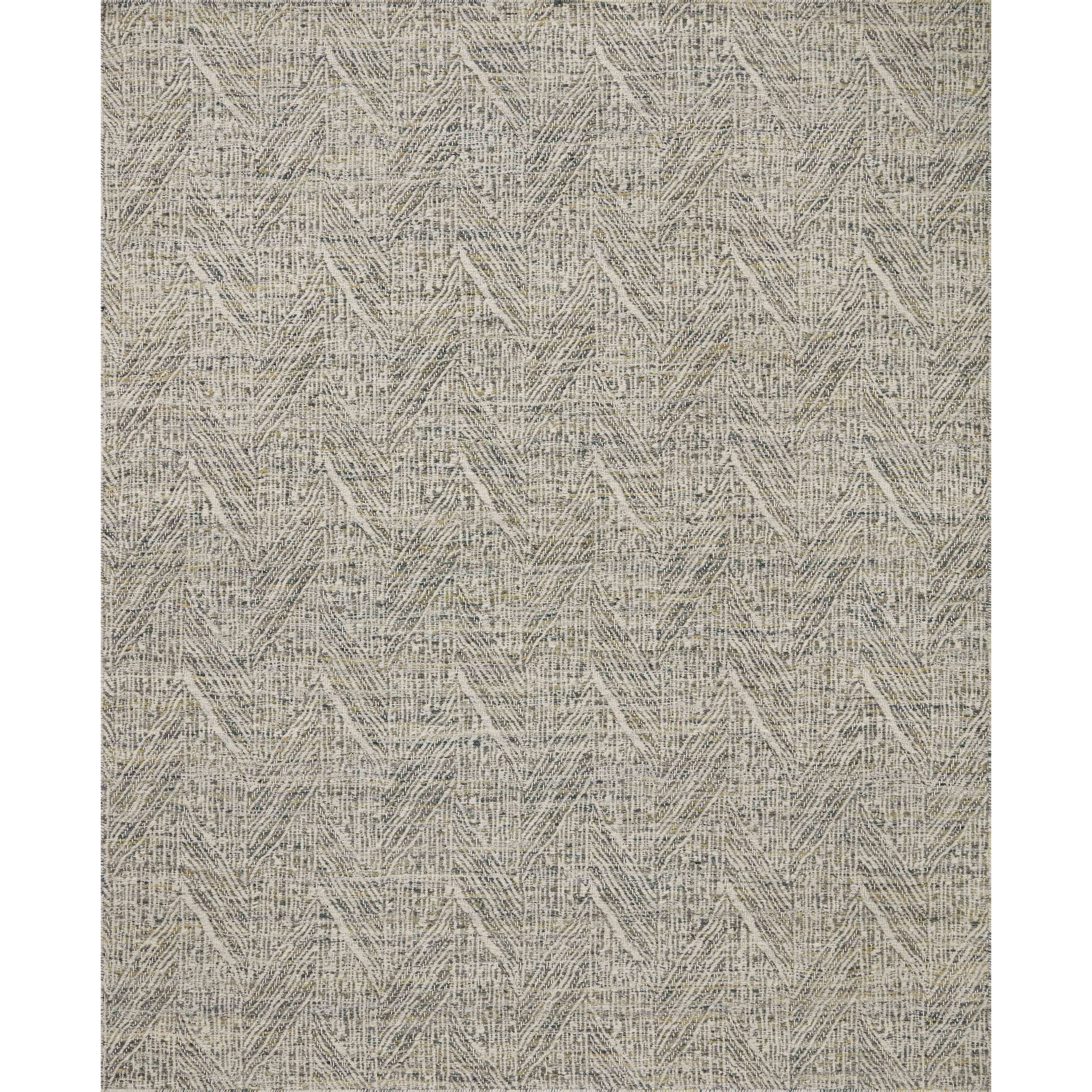 The Raven Moss / Ivory Rug is intricately handwoven with delicate, fine yarns that amplify the rug's layered and dimensional geometric design. While the rug itself is thick and sturdy, the colors and patterns have a casual lightness that can work in many spaces, from busy living rooms to serene bedrooms. Amethyst Home provides interior design, new construction, custom furniture, and area rugs in the Scottsdale metro area.