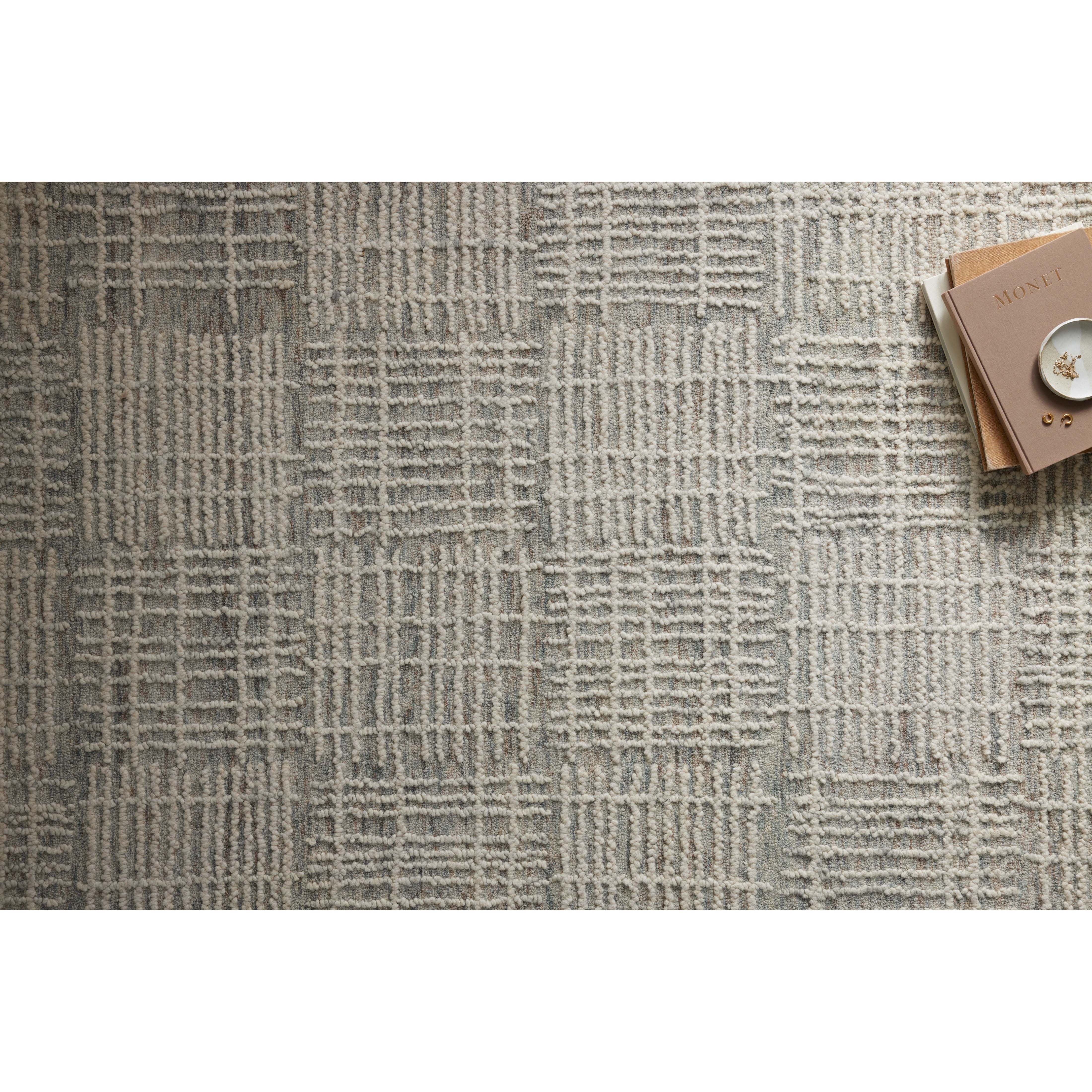 Featuring Tallulah Mist / Ivory Rug by Loloi at Amethyst Home. Hand-crafted with a combination of thick and fine yarns, the Tallulah Mist / Ivory Rug area rug creates dynamic dimension in living rooms, bedrooms, and more. The thicker yarns define the abstract, linear design, giving the rug a distinct high-low texture and sense of movement. Tallulah's soft, neutral palettes ha. Amethyst Home provides interior design, new construction, custom furniture, and area rugs in the Newport Beach metro area.