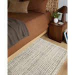 Featuring Tallulah Mist / Ivory Rug by Loloi at Amethyst Home. Hand-crafted with a combination of thick and fine yarns, the Tallulah Mist / Ivory Rug area rug creates dynamic dimension in living rooms, bedrooms, and more. The thicker yarns define the abstract, linear design, giving the rug a distinct high-low texture and sense of movement. Tallulah's soft, neutral palettes have a. Amethyst Home provides interior design, new construction, custom furniture, and area rugs in the San Diego metro area.