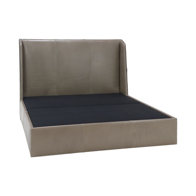 The modern Ivy Bed by Verellen has a gorgeous dual arched inside out stitch with a bar track detail on the headboard. This comfy bed features:  double needle stitch detail sits on glides not used with a box spring available slipcovered or upholstered Available in twin, full, queen, king, and California king mattresses.