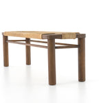 Featuring Shona Bench by Four Hands at Amethyst Home. Natural in texture and tone. Russet mahogany framing strikes a low-profile pose as vintage cotton rope weaves for an ultra-organic seat reminiscent of its Indonesian roots.
Overall Dimensions: 60"W x 17.50"L x 19.50"H
Colors: Russet Mahogany, Vintage CottonMaterials: Solid Mahogany, Cotton RopeWeight: .  Amethyst Home provides interior design, new home construction design consulting, vintage area rugs, and lighting in the Scottsdale metro area.