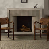 Indulge in the Aion Atropos, where the extraordinary softness of Cashmere meets the enduring durability and resilience of New Zealand Wool. The longer length of New Zealand wool fibers contributes to the strength of this artfully finished product. Amethyst Home provides interior design, new home construction design consulting, vintage area rugs, and lighting in the Houston metro area.