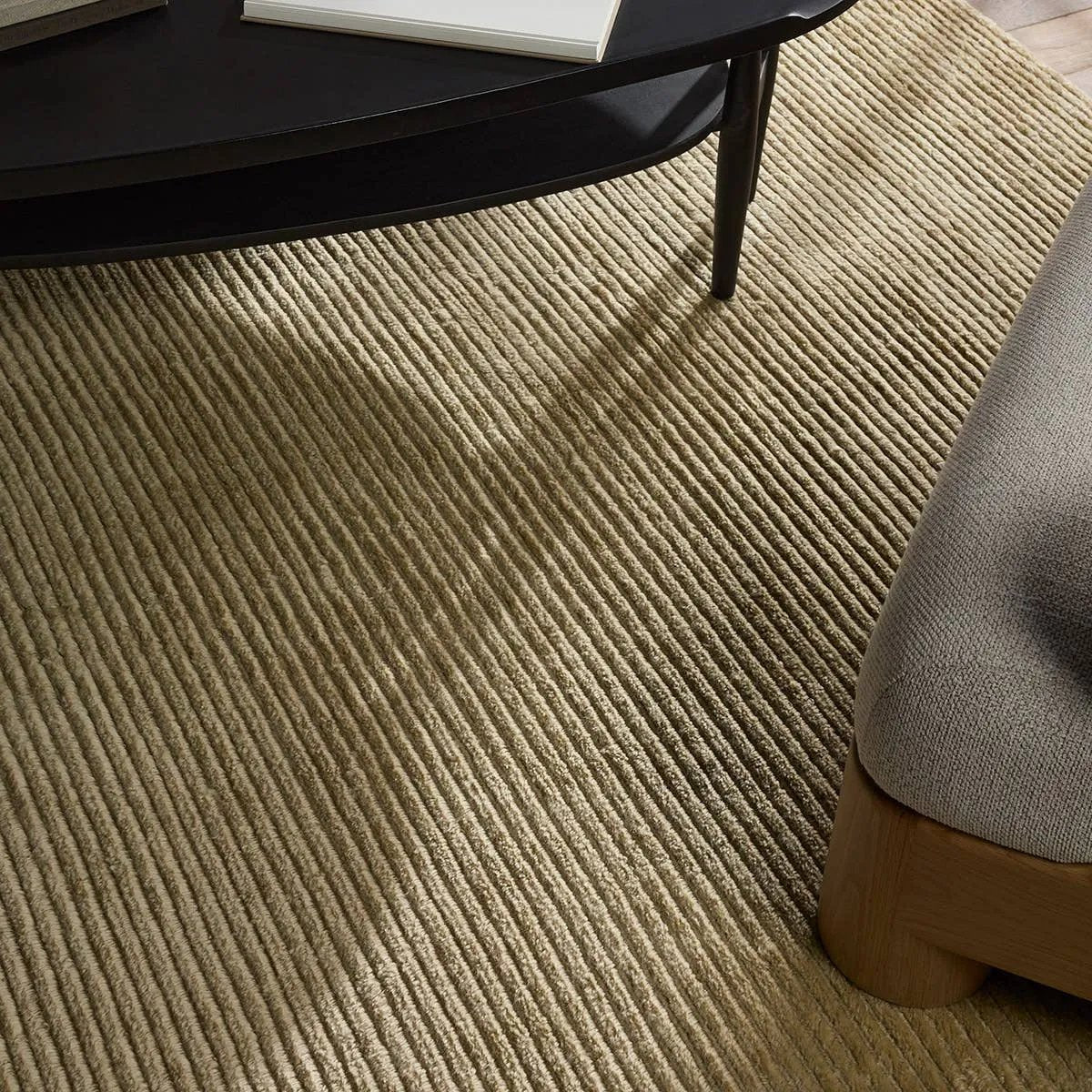 Indulge in the Aion Atropos, where the extraordinary softness of Cashmere meets the enduring durability and resilience of New Zealand Wool. The longer length of New Zealand wool fibers contributes to the strength of this artfully finished product. Amethyst Home provides interior design, new home construction design consulting, vintage area rugs, and lighting in the Seattle metro area.