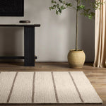 With its mesmerizing waves of 100% premium undyed artisanal wool, Norfolk adds an earthy, elemental ease to any modern interior. In unique combinations of creams and browns, the weaver’s impromptu selection of undyed yarn results in unexpected flecks of gray. Enjoy effortless style, and unsurpassed craftsmanship.Hand Tufte Amethyst Home provides interior design, new home construction design consulting, vintage area rugs, and lighting in the Calabasas metro area.