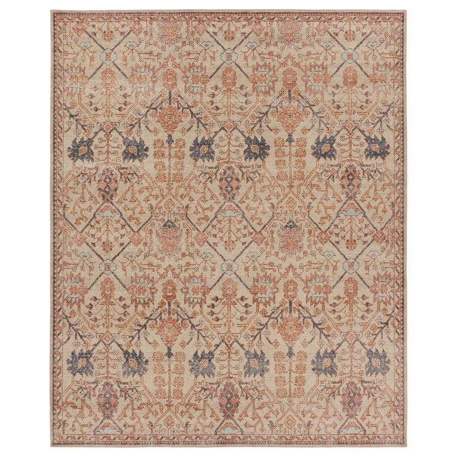 Tapis noué à la main Eden Solanine