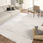 Featuring Ivar Tinsin Rug by Jaipur Living at Amethyst Home. The indoor and outdoor Ivar Tinsin features artfully handwoven rugs that emulate a handknot look. These performance pieces are water, stain, and fade resistant, perfect for an accent piece that can withstand high traffic areas, children, and pets. The Tinsin design showcases a subtle stripe des. Amethyst Home provides interior design, new home construction design consulting, vintage area rugs, and lighting in the Laguna Beach metro area.