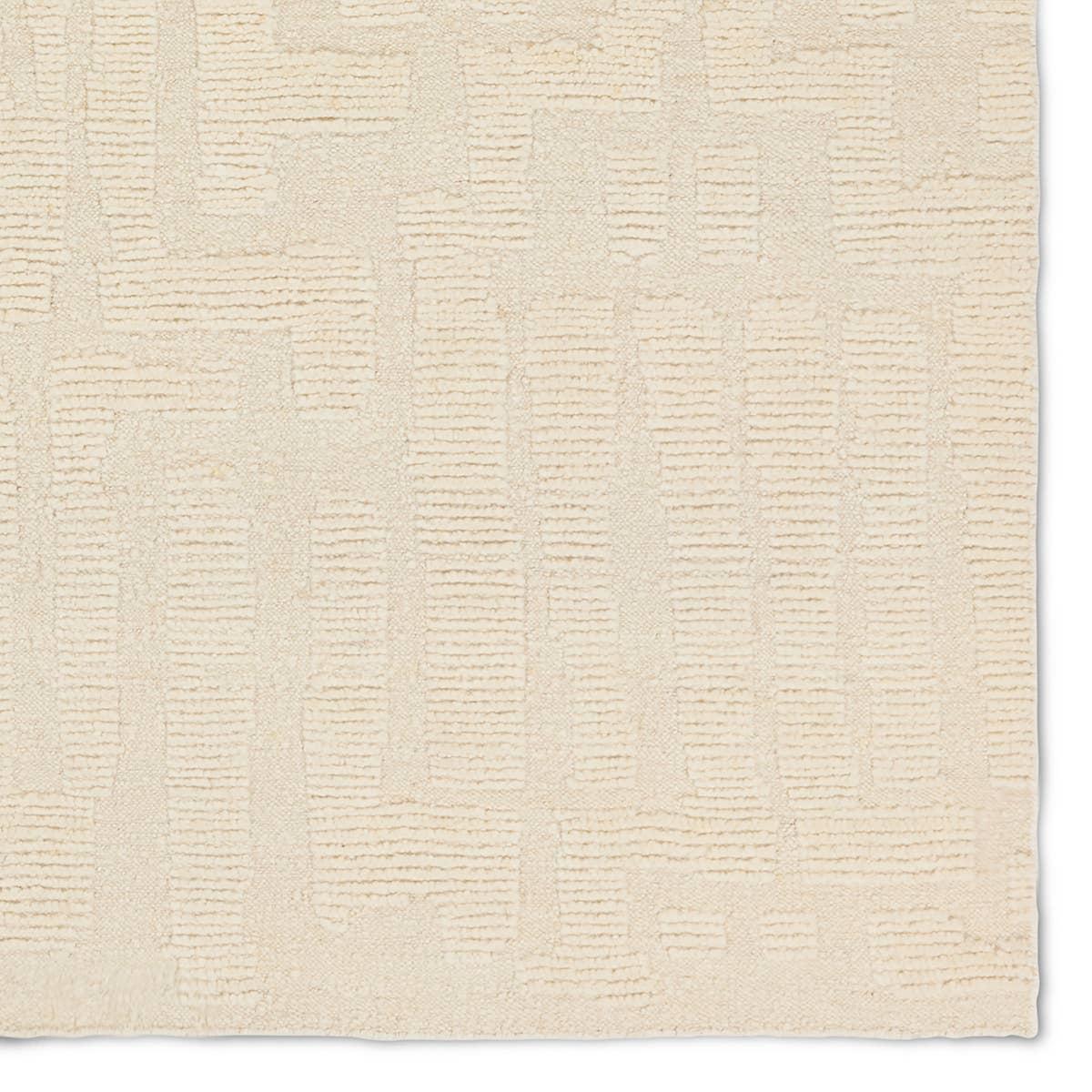 The Keoka Timandras boasts a fresh take on classic Afghani hand-knotted textiles. In the easy-to-decorate colorway of cream, the light and airy Timandra rug anchors rooms with versatility and neutral appeal. The texture-rich wool pile features a ribbed, high-low construction that lends unique linear details to the dynamic geometric patterns. Amethyst Home provides interior design, new home construction design consulting, vintage area rugs, and lighting in the San Diego metro area.