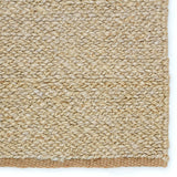 Simple and serene, the Laylani Murrel features handwoven natural fiber designs with tonal variation through the solid, chunky weave. The Murrel rug features a 100% jute make in an organic golden-brown colorway. A tightly woven border creates a beautiful finishing touch on this global accent piece. Amethyst Home provides interior design, new home construction design consulting, vintage area rugs, and lighting in the Los Angeles metro area.