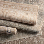 With its neutral colorways and tree of life pattern inspiration, the Lilit collection is reminiscent of the traditional Persian designs found on distant travels, but with an easy-to-decorate and contemporary twist. The Lechmere design features a traditional tree of life pattern with geometric and floral detailing in hues of beige, cream, and taupe. Amethyst Home provides interior design, new home construction design consulting, vintage area rugs, and lighting in the Dallas metro area.