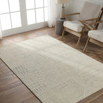 Featuring Lineage Karim Rug by Jaipur Living at Amethyst Home. The Lineage Karim Rug boasts intricate detailing and beautiful texture. A modern take on African and Moroccan motifs, these wool rugs lend pattern and interest with the versatility of neutral tones. The intricate Karim design features an eclectic mesh of stripes and geometric shapes that creates a stunning accent piece. Made o. Amethyst Home provides interior design services, furniture, rugs, and lighting in the Kansas City metro area.