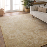 Featuring Onessa Danet Hand-Knotted Rug by Jaipur Living at Amethyst Home. The Onessa collection marries traditional motifs with soft, subdued colorways for the perfect blend of fresh and time-honored style. These hand-knotted wool rugs feature a hand-sheared quality that lends the design a coveted vintage impression. The Danet rug features a distressed, floral pattern in hues of ta. Amethyst Home provides interior design, new construction, custom furniture, and area rugs in the Austin metro area.