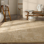 Featuring Onessa Danet Hand-Knotted Rug by Jaipur Living at Amethyst Home. The Onessa collection marries traditional motifs with soft, subdued colorways for the perfect blend of fresh and time-honored style. These hand-knotted wool rugs feature a hand-sheared quality that lends the design a coveted vintage impression. The Danet rug features a distressed, floral pattern in hues of t. Amethyst Home provides interior design, new construction, custom furniture, and area rugs in the Seattle metro area.