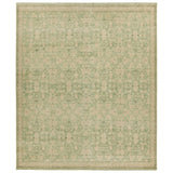 The Onessa collection marries traditional motifs with soft, subdued colorways for the perfect blend of fresh and time-honored style. These hand-knotted wool rugs feature a hand-sheared quality that lends the design a coveted vintage impression. The Rowland rug features a distressed, floral trellis pattern in hues of green, tan, and cream. Amethyst Home provides interior design, new construction, custom furniture, and area rugs in the Charlotte metro area.