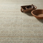 Featuring Orenda Amalia Rug by Jaipur Living at Amethyst Home. The Orenda collection features heirloom-quality designs of muted and uniquely updated Old World patterns. The Amalia area rug boasts a beautifully washed tile motif with delicate floral details. The light gray and taupe tone is grounding and neutral, perfect for providing an inviting and serene accent in any space. This hand-k. Amethyst Home provides interior design services, furniture, rugs, and lighting in the Kansas City metro area.