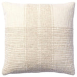Featuring Origins Cueva Pillow by Jaipur Living at Amethyst Home. The handcrafted Cueva throw pillow delights with a striped plaid design in hues of cream and beige. The neutral tones establish a versatile accent piece that works in any indoor space.Indoor Pillow74% Cotton 15% Linen 11% ViscoseCUE01 Origins CuevaSpot clean only.. Amethyst Home provides interior design, new home construction design consulting, vintage area rugs, and lighting in the Winter Garden metro area.