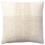 Featuring Origins Cueva Pillow by Jaipur Living at Amethyst Home. The handcrafted Cueva throw pillow delights with a striped plaid design in hues of cream and beige. The neutral tones establish a versatile accent piece that works in any indoor space.Indoor Pillow74% Cotton 15% Linen 11% ViscoseCUE01 Origins CuevaSpot clean only.. Amethyst Home provides interior design, new home construction design consulting, vintage area rugs, and lighting in the Winter Garden metro area.