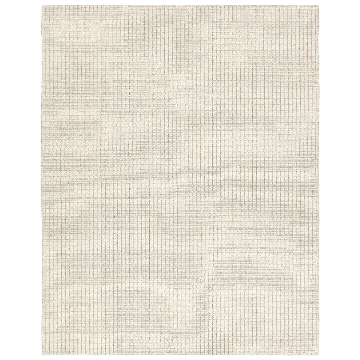 Handwoven in India, the Park City Sundance by Barclay Butera evokes a masculine modernity through neutral-toned grids. The modern Sundance rug showcases a grid in on-trend hues of cream and gray. The cut and looped pile adds texture while maintaining a soft hand. Amethyst Home provides interior design, new home construction design consulting, vintage area rugs, and lighting in the Houston metro area.