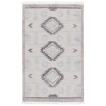 Featuring Revelry Winger Outdoor Rug by Jaipur Living at Amethyst Home. The Revelry collection marries global modernity with durable, performance fibers. The light and airy Winger area rug boasts a captivating geometric medallion in a stunning silver, black, cream, and taupe colorway. An updated twist on traditional dhurrie style, this handwoven indoor/outdoo. Amethyst Home provides interior design, new home construction design consulting, vintage area rugs, and lighting in the Houston metro area.