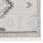 Featuring Revelry Winger Outdoor Rug by Jaipur Living at Amethyst Home. The Revelry collection marries global modernity with durable, performance fibers. The light and airy Winger area rug boasts a captivating geometric medallion in a stunning silver, black, cream, and taupe colorway. An updated twist on traditional dhurrie style, this handwoven indoor/outdo. Amethyst Home provides interior design, new home construction design consulting, vintage area rugs, and lighting in the Monterey metro area.