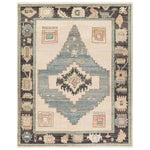 Featuring Reza Enzo Hand-Knotted Rug by Jaipur Living at Amethyst Home. The Reza Enzo is powerful and full of life. Inspired by exotic Oushak designs, it’s rich with color and design bravado. Soft and strong, dense, and lush with an impressive knot count per-square-inch. The Enzo rug stuns with striking design of an updated medallion center that recalls th. Amethyst Home provides interior design, new home construction design consulting, vintage area rugs, and lighting in the Des Moines metro area.