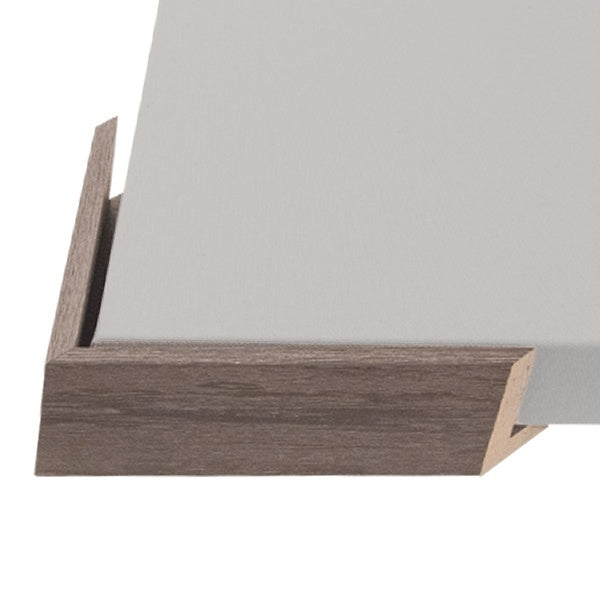 The perfect balance of cream and grey, this Just I art is a beautifully soft yet modern piece to elevate your entryway, living room, dining room or other area! Amethyst Home provides interior design services, furniture, rugs, and lighting in the Kansas City metro area.