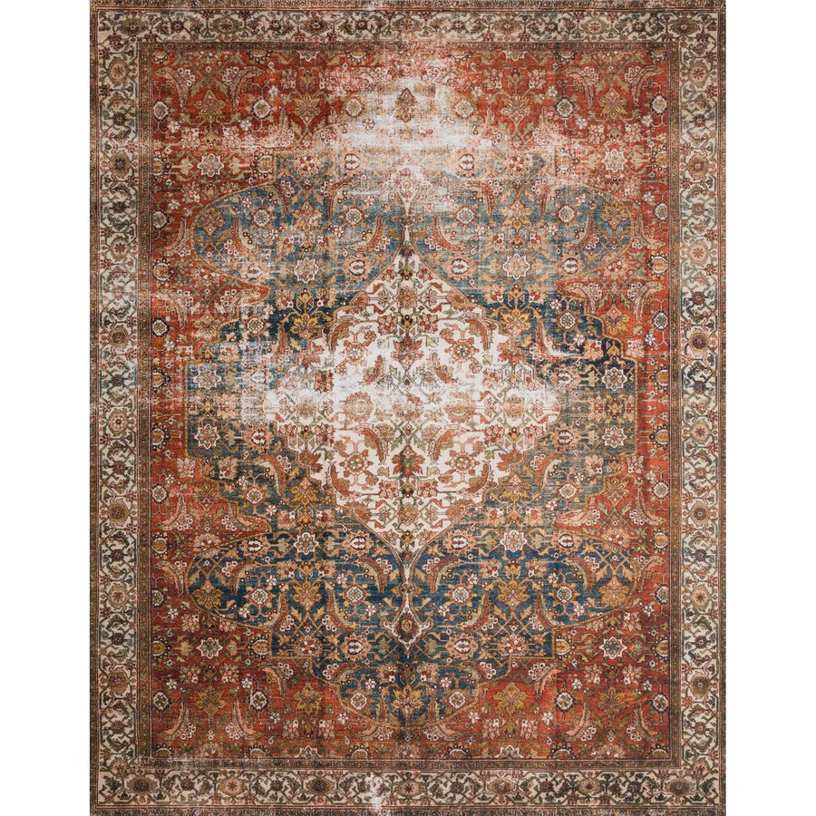 Tapis Layla océan/multi