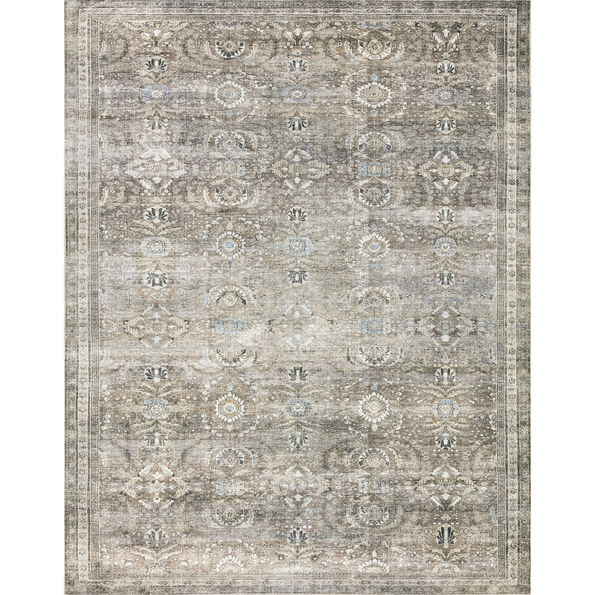 Tapis antique/mousse Layla