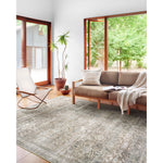 Featuring Layla Antique/Moss Rug by Loloi at Amethyst Home. The Layla Antique / Moss rug from Loloi captures the spirit of an old-world rug. Why is this rug amazing? 

Perfect for families with kids and pets
Very easy to clean and maintain
Comes in big area rug sizes and as cute kitchen and hallway runners
Looks gorgeous with the intricate pattern and patina
.  Amethyst Home provides interior design, new home construction design consulting, vintage area rugs, and lighting in the Austin metro area.