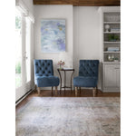 Loren Silver/Slate Rug - Amethyst Home Timeless and classic, the Loren Collection offers vintage hand-knotted looks at an affordable price. Created in Turkey using the most advanced rug-making technology, these printed designs provide a textured effect by portraying every single individual knot on a soft polyester base.