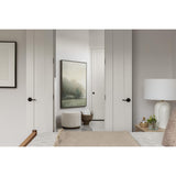 The Silhouette of White V art piece is a simple yet elegant addition to any space. Perfectly complementing a wide range of interior design styles, from modern coastal to Utah home design, it's a versatile piece that will elevate your decor. Pair it with white plaster lighting and a Turkish Oushak rug for a cohesive look. Ideal for both residential and commercial spaces in Nashville or Florida, this art piece will surely make a statement.