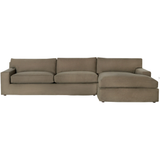 Featuring Loft 2 Piece Sectional - Custom by Cisco Brothers at Amethyst Home. With its streamlined silhouette and strong, angular lines the Loft 2 Piece Sectional - Custom is classic without being too traditional. It has a modern essence and elegance that lends inviting appeal to your seating ensemble. Dim the lights, and settle down with the family for an ent.  Amethyst Home provides interior design, new home construction design consulting, vintage area rugs, and lighting in the Tampa metro area.