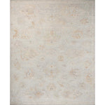 Featuring Adelaide Mist / Multi Hand-Knotted Rug by Loloi at Amethyst Home. The Adelaide Collection is a cool-toned area rug with asymmetrical motifs that float across the soft wool surface. Restrained in color and dynamic in texture, Adelaideâ€™s variable pile height adds subtle dimension as the light changes throughout the day. Hand-knotted by artisans in I. Amethyst Home provides interior design, new home construction design consulting, vintage area rugs, and lighting in the Houston metro area.