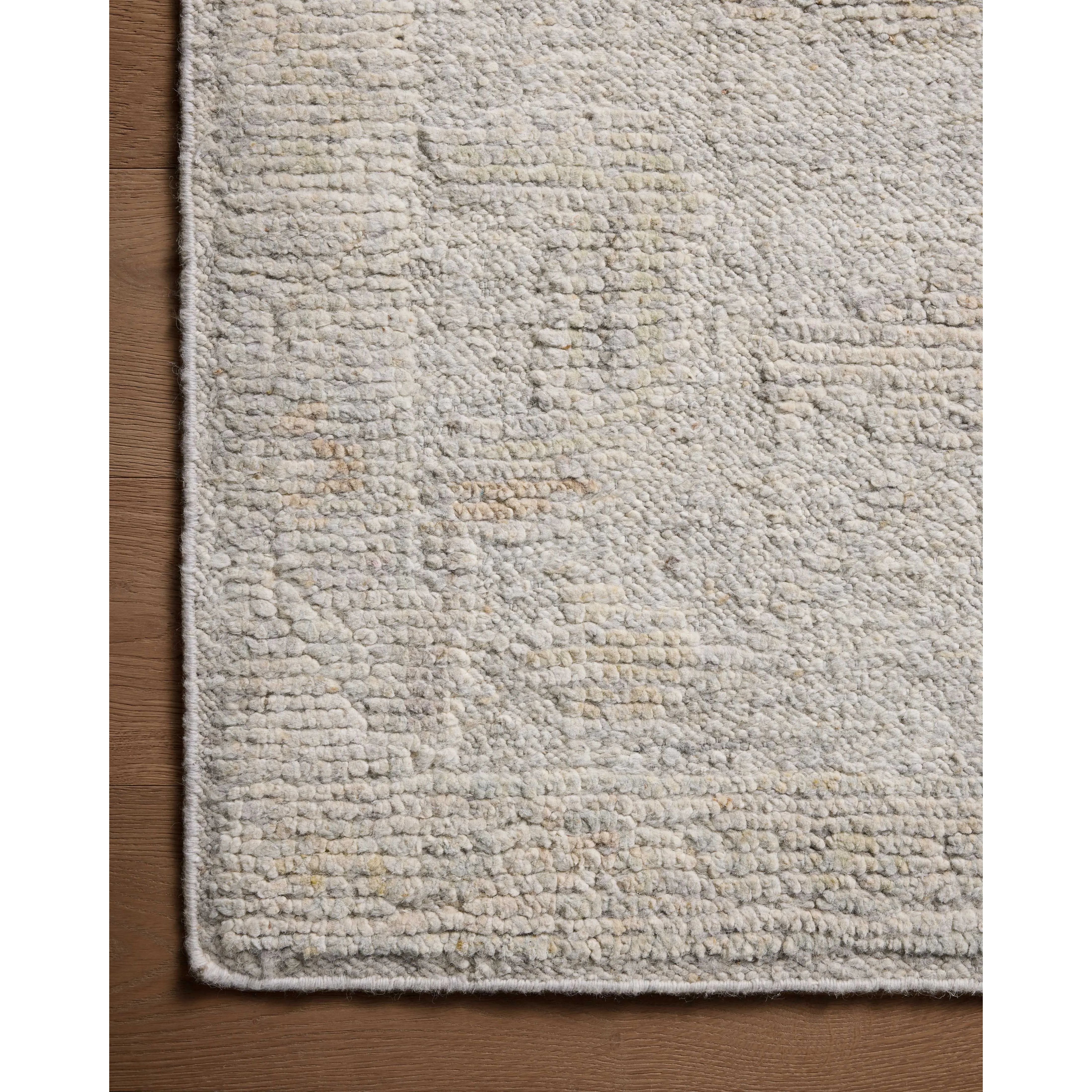 Featuring Adelaide Mist / Multi Hand-Knotted Rug by Loloi at Amethyst Home. The Adelaide Collection is a cool-toned area rug with asymmetrical motifs that float across the soft wool surface. Restrained in color and dynamic in texture, Adelaideâ€™s variable pile height adds subtle dimension as the light changes throughout the day. Hand-knotted by artisans in . Amethyst Home provides interior design, new home construction design consulting, vintage area rugs, and lighting in the Portland metro area.