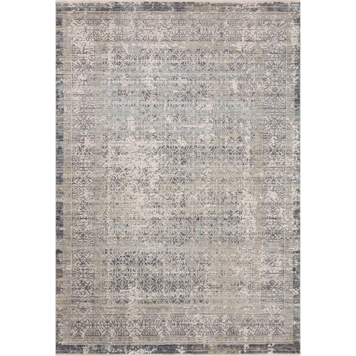 Amber Lewis x Loloi Alie Sky / Tapis en pierre